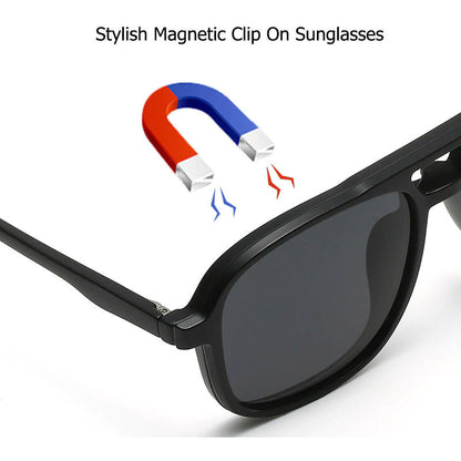 5-IN-1 Magnetic Polarized Sunglasses