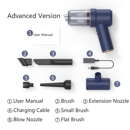 Wireless Charging Handheld Vacuum