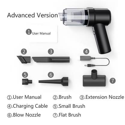 Wireless Charging Handheld Vacuum