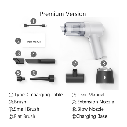 Wireless Charging Handheld Vacuum