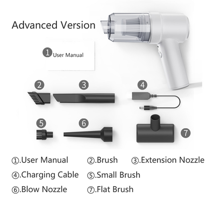 Wireless Charging Handheld Vacuum